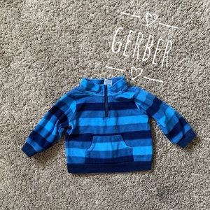 6-9 mo. Baby boy Striped sweatshirt